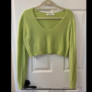 Olivaceous Cashmere Sweater
